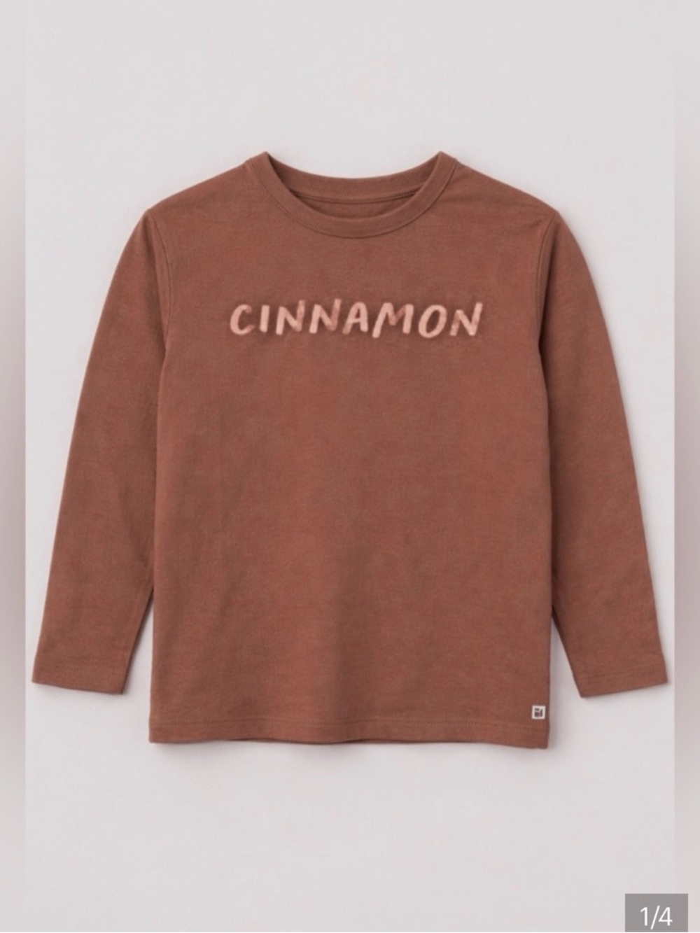The Sunday Collective Kids Size 14‎ Cinnamon Tshirt NWT